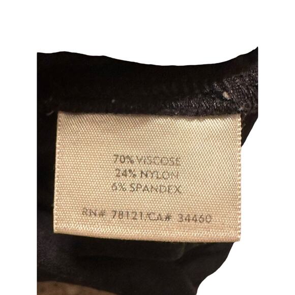 Eileen Fisher Size Petite Small Navy Blue Pull On Cropped Pants - Picture 5 of 7